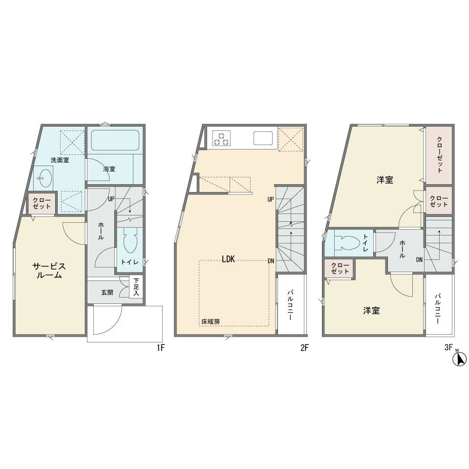 2020 Built 3LDK House in Kamimaeura, Kawasaki - Thumbnail 3