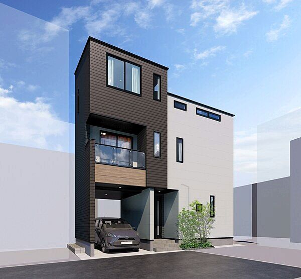Open Lives Okazu-cho Street New Build Houses in Yokohama - Thumbnail 3