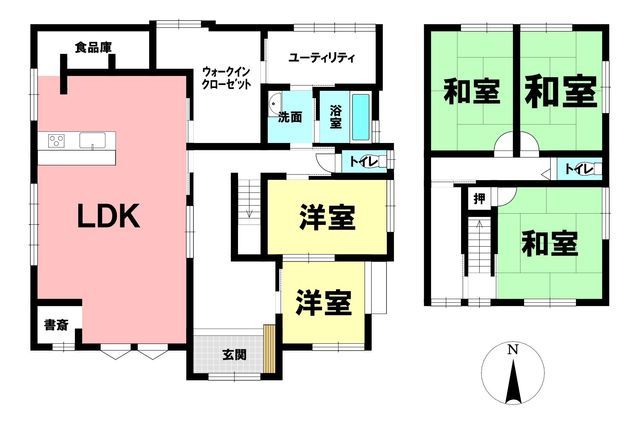 5LDK Traditional House in Hiezu Village, Tottori Prefecture - Thumbnail 2