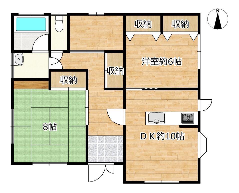 Single-Story 2SDK Home in Omachi City, Nagano Prefecture - Thumbnail 4