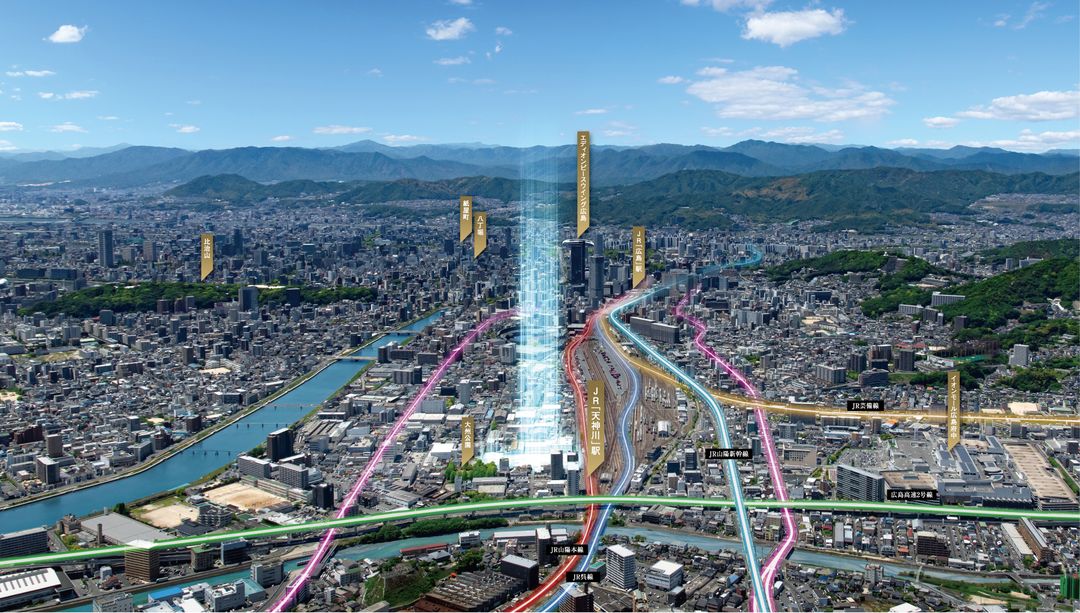 Verdi Station Tower Tenjingawa New Condo in Hiroshima - Thumbnail 3