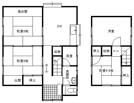 4DK House for Sale in Moji-ku, Kitakyushu - 290万円 - Thumbnail 4