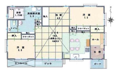 JR Tokaido Main Line Numazu Station, 16 minutes by bus, get off at Tokukura, 3 minutes walk (Shimizu-cho, Sunto-gun) Used detached house (property number: 3333017-0000005) — Image 1, Shimizu, Shizuoka