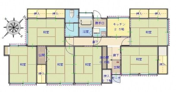 5K Wooden House for Sale on 882m² Land in Yamagata City - Thumbnail 4