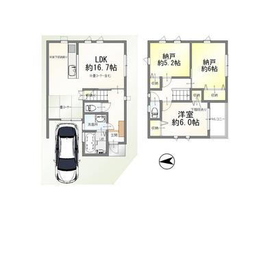 Nonaka 5-chome, Fujiidera City | Fujiidera City, a 22-minute walk from Fujiidera Station on the Kintetsu Minami-Osaka Line, a used detached house (property number: 0125333-0000227) — Image 4, Fujiidera, Osaka