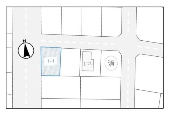 Land for Sale in Kitahiroshima, Hokkaido - 165 sqm Corner Lot - Main Image