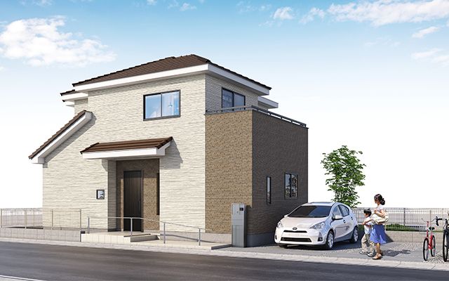 New Build Houses in Yachiyo's Irodori Ai Town from 26.9M Yen - Thumbnail 2