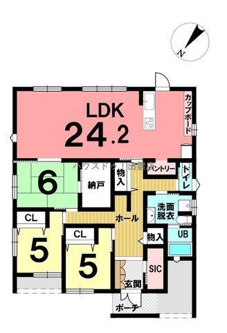 3SLDK Single-Story House with Solar Power in Izumo — Image 1, Izumo, Shimane