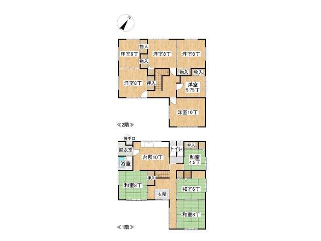 Traditional 10DK Home in Hirosaki with Garden Space - Thumbnail 2