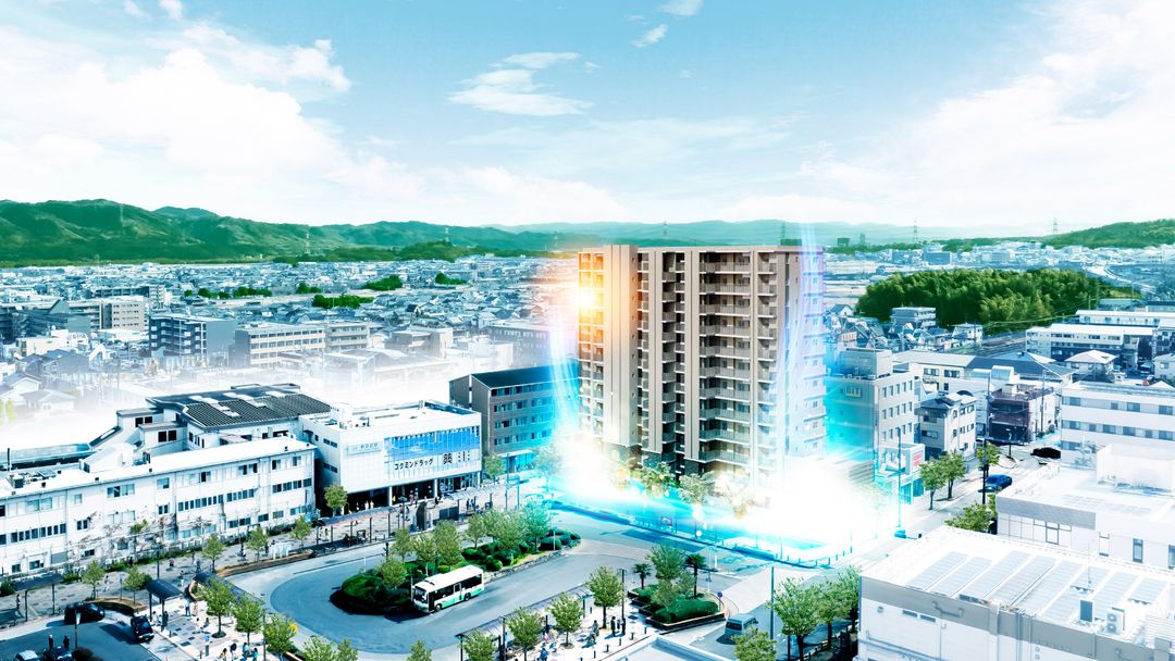 Sun Mezon Shintanabe - New 12-Story Apartment Complex - Thumbnail 3