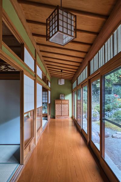 Restored Heritage Estate in Kyoto's Kamitakano near Shugakuin Imperial Villa — Balcony, Sakyo, Kyoto