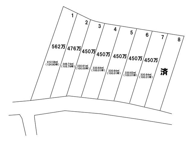 349.74 sqm Building Plot for Sale in Honmyo-cho, Kagoshima City - Thumbnail 3