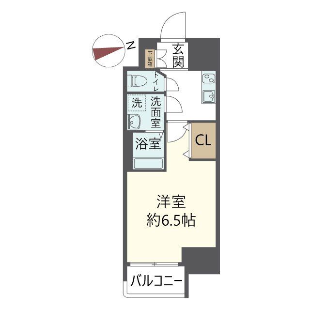 1K Apartment for Sale near Kujo Station, Osaka Nishi Ward - Thumbnail 2