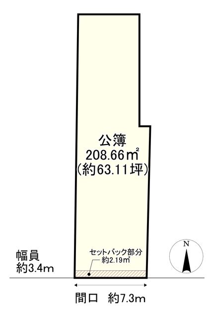 208.66 sqm Land for Sale in Kamigyo Ward, Kyoto - No Build Conditions - Thumbnail 2