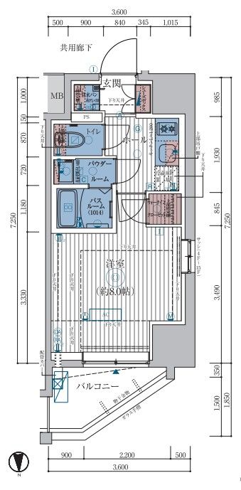 1K Apartment for Sale in Kameido, Koto-ku, Tokyo - Thumbnail 2