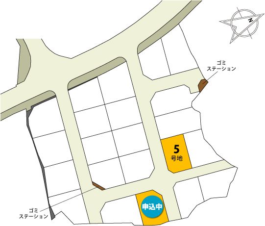 Dream Town Iimori 5th Plot Land for Sale in Isahaya, Nagasaki - Thumbnail 2