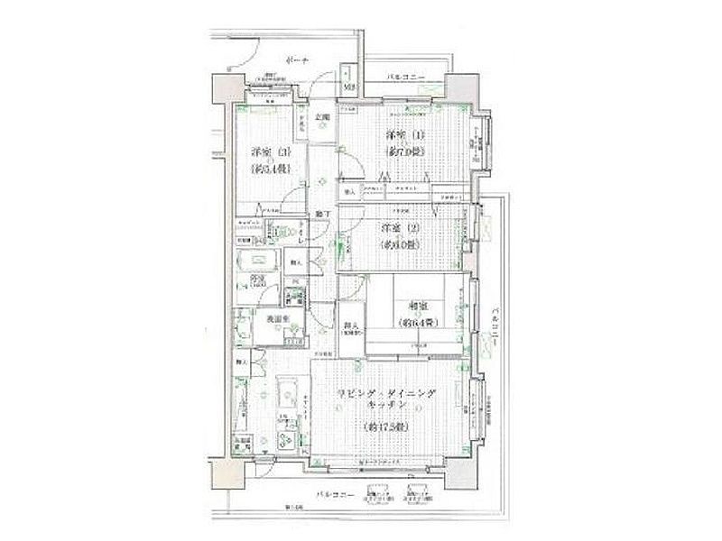 4LDK Apartment in Fujimi City with Large Balcony - Thumbnail 3