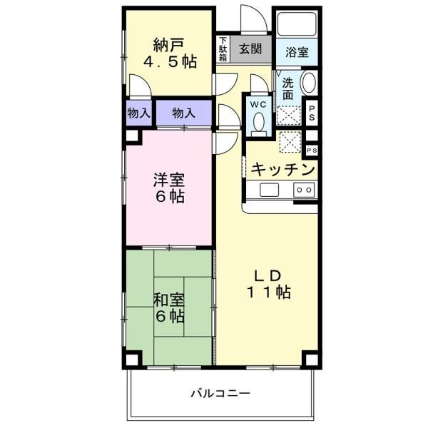 2SLDK Investment Apartment in Toyokawa with Tenant - Main Image