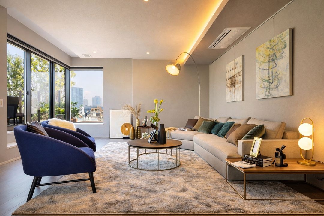 Grand Maison Motoazabu Penthouse: 3LDK, 168 sqm, Tokyo Tower View - Thumbnail 3