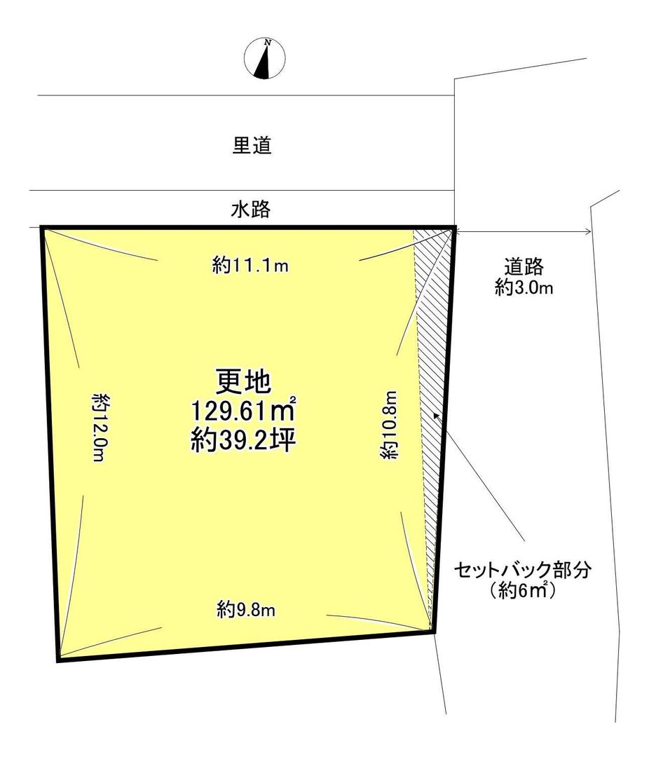 Vacant Corner Lot for Sale in Kizugawa City, Kyoto - Thumbnail 2
