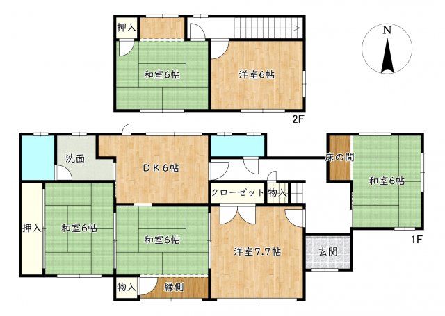 6DK House in Aioi, Hyogo - Spacious Family Home - Thumbnail 4