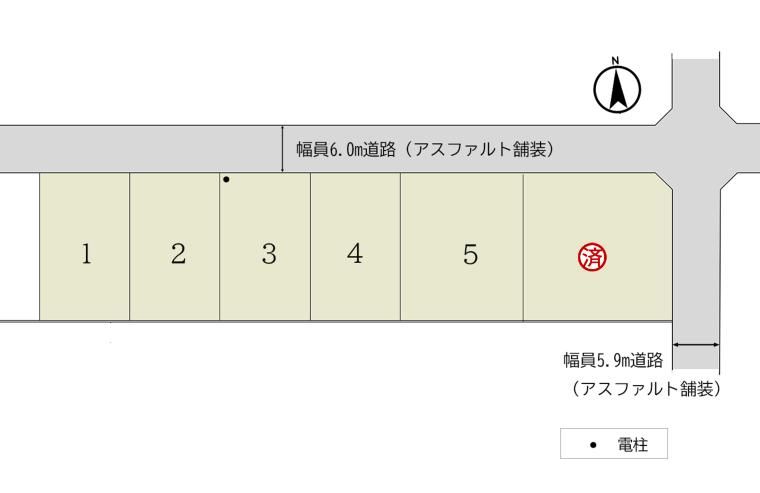 Building-Condition Land for Sale in Yayoi-ga-oka, Tosu, Saga - Thumbnail 2