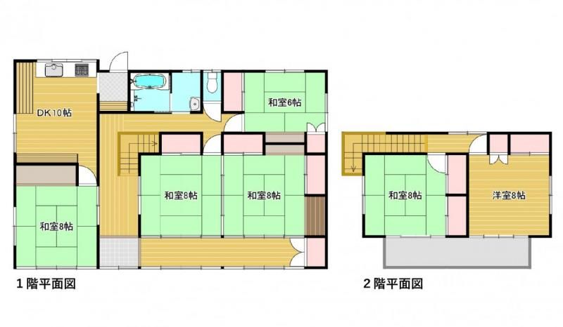 6DK Family House in Motomiya with 3 Parking Spaces - Thumbnail 2