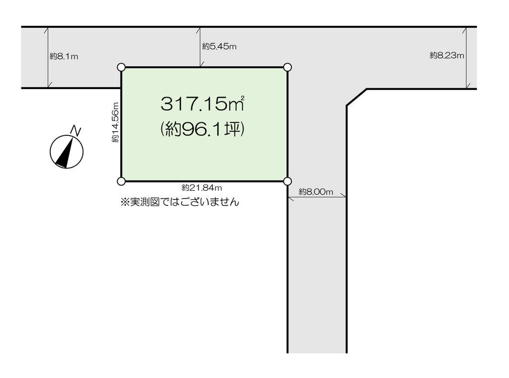 Land for Sale in Sapporo Nishi Ward - 317.15 sqm Corner Lot - Thumbnail 3