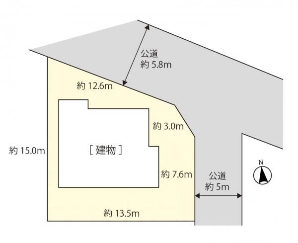 Land for Sale in Matsudo, Chiba - 49 Tsubo Corner Lot - Thumbnail 2