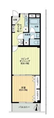 Primrose Kishicho 1LDK Apartment for Sale near Urawa Station - Thumbnail 2