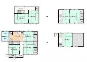 8DK Wooden House for Sale in Minamiawaji, Hyogo - Thumbnail 2