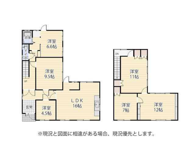 5LDK House in Hachinohe with 162.56㎡ Living Space - Thumbnail 2