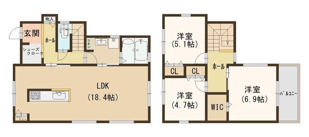 J-Town Higashinobe II Plot E Land for Sale in Mukō City, Kyoto - Thumbnail 3