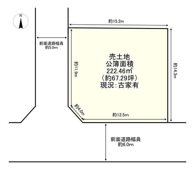 Land for Sale in Uji Kyoto with Old House - 222.46 sqm - Thumbnail 3