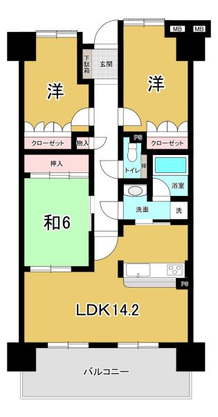 Renovated 3LDK Apartment for Sale in Tokushima City - Thumbnail 2