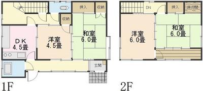 Noman_Used detached house｜Ichihara City, JR Uchibo Line Goi Station, 15 minutes by bus, get off at Noman Yotsutsuji, 19 minutes walk from Used detached house (Property number: 3901726-0000472) — Image 4, Ichihara, Chiba