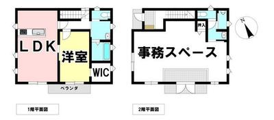 2LDK House near Haba Station in Kakamigahara — Image 1, Kakamigahara, Gifu