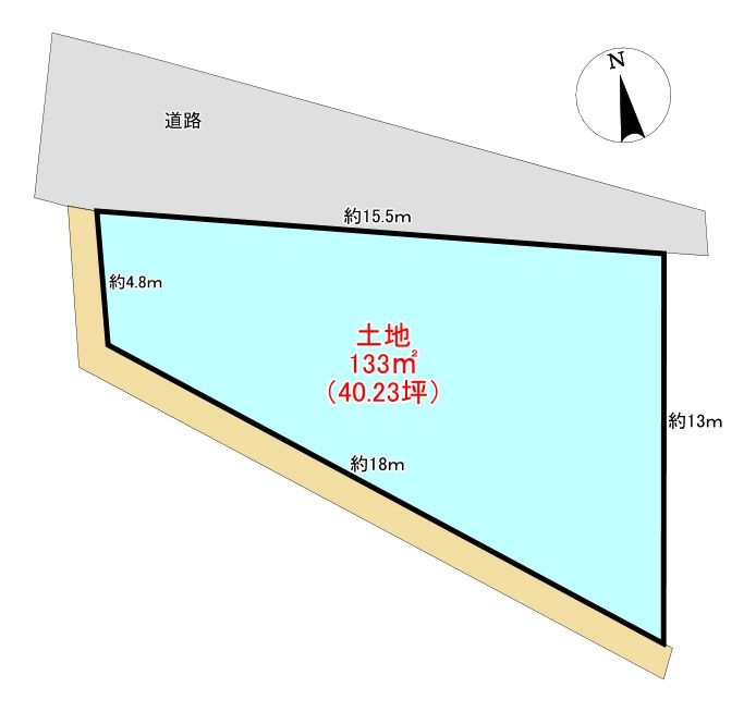 Vacant Land for Sale in Enkoji, Kochi City - 133 sqm Plot - Thumbnail 2