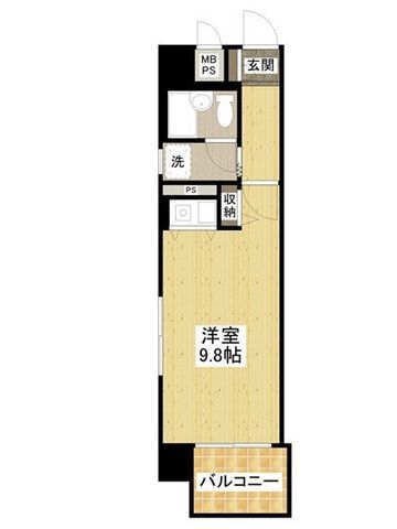 Studio Apartment for Sale in Okayama City, 24.54 sqm - Main Image