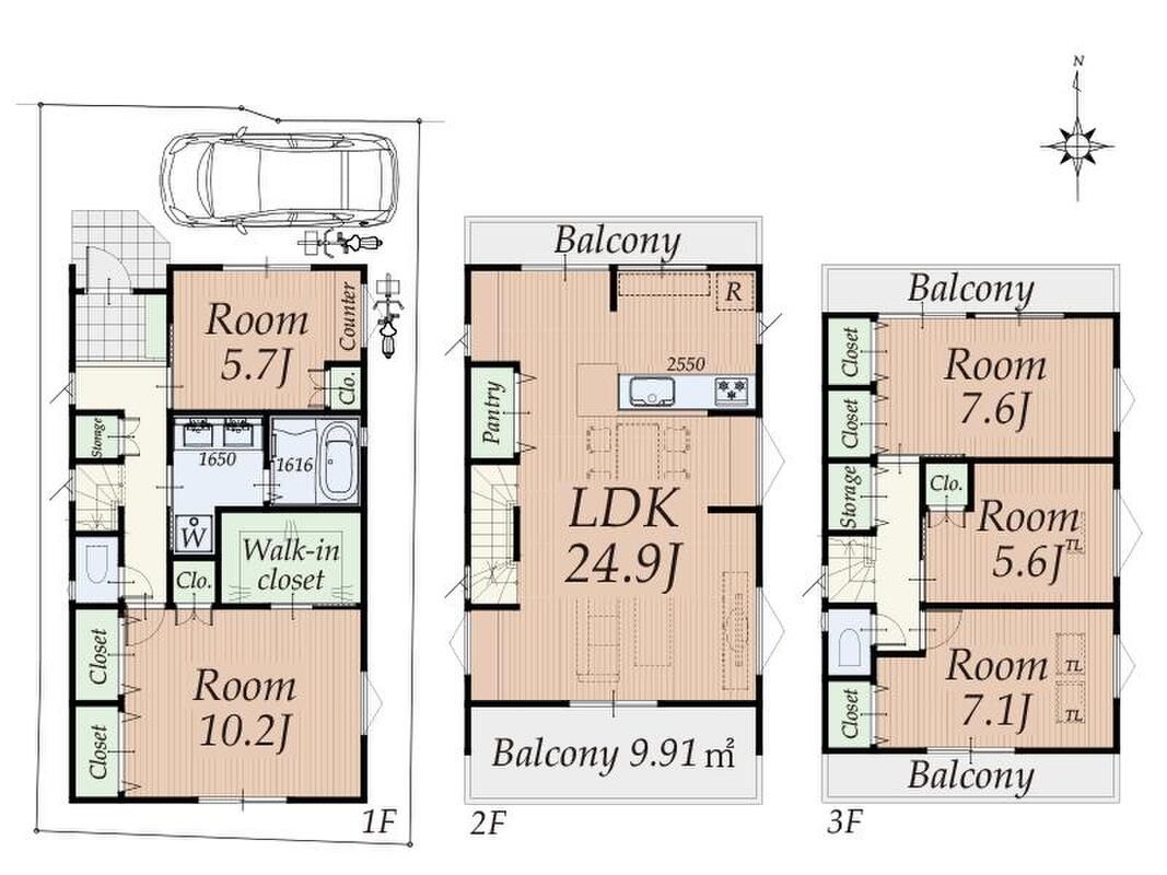 95.47 sqm Building Plot for Sale in Suginami, Tokyo - Thumbnail 3