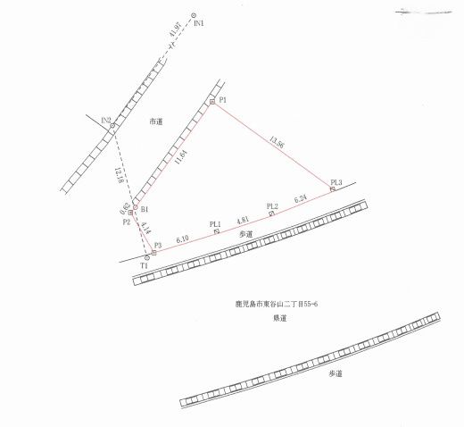Kagoshima City Land for Sale in Higashitaniyama - Corner Plot - Thumbnail 3