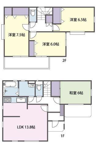4LDK Family House in Kawagoe Yamada - 97.08㎡ with Parking — Image 44, Kawagoe, Saitama