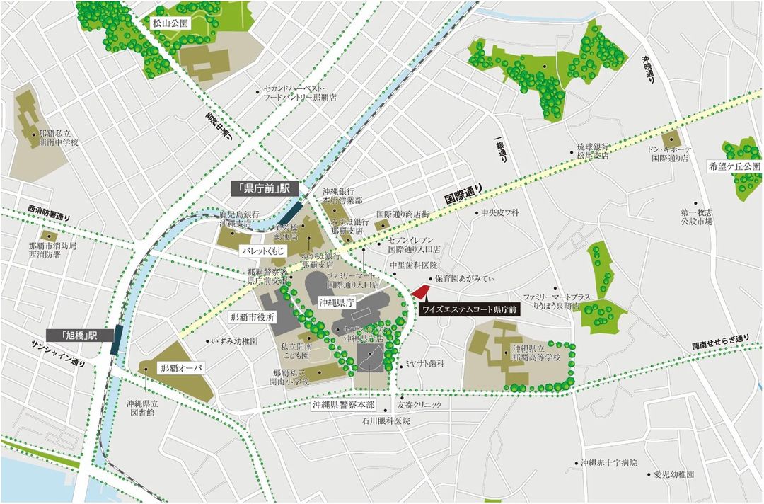 Wise Stem Court The Okinawa Kenchomae New Condos in Naha - Thumbnail 2