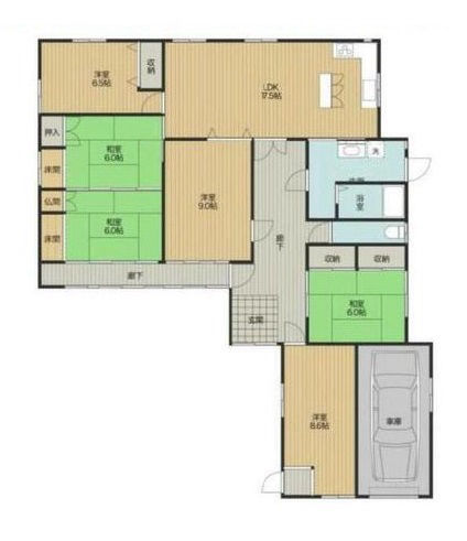 6LDK House in Iwaide City - Spacious Family Home - Thumbnail 2