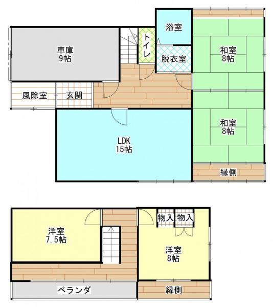 4LDK House for Sale in Yaeta, Aomori City - 980万円 - Thumbnail 2