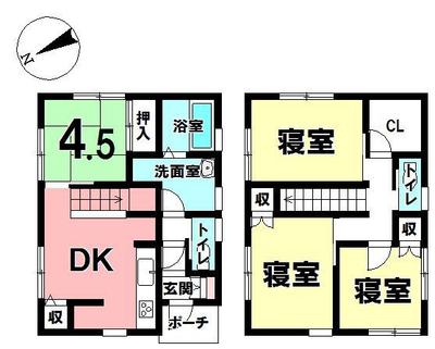  Nishi-Fukuhara 8-chome Newly built detached house | Yonago City, Second-hand detached house (property number: 0129380-0001360) — Image 1, Yonago City, Hokkaido