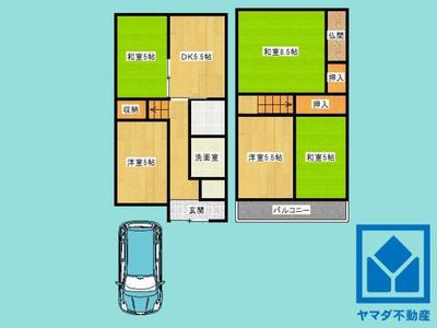 5DK Traditional House Near Hashimoto Station in Yawata — Image 1, Yawata, Kyoto