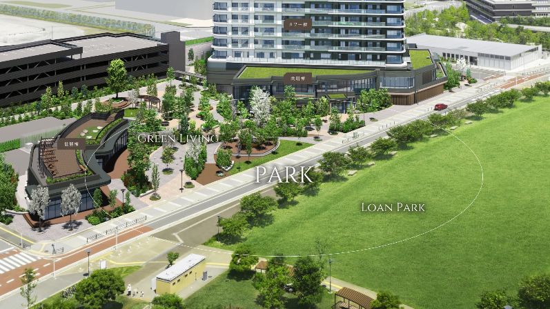 Makuhari Bay Park Bloom Terrace Tower New Condo in Chiba - Thumbnail 3