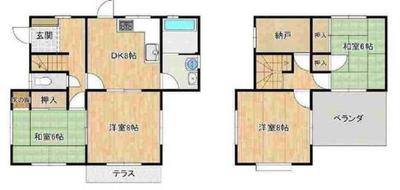 Used detached house in Kisendai, Iwade City, 113493 | Used detached house in Iwade City, 5.3km from Iwade Station on the JR Wakayama Line (Property number: 0100263-0033695) — Image 2, Iwade, Wakayama