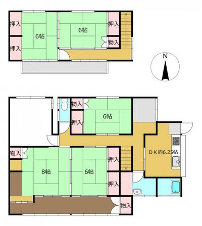 5DK House in Omachi with 150 Tsubo Land — Image 4, Omachi, Nagano